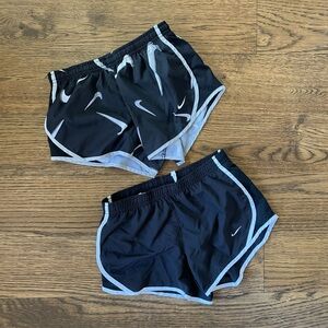 Nike Bundle Girls’ Tempo Dri-Fit Running Shorts - Size Small